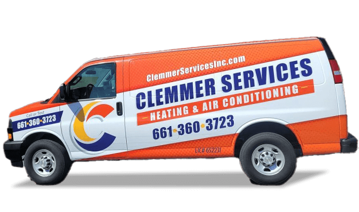 Clemmer Services wrapped service van